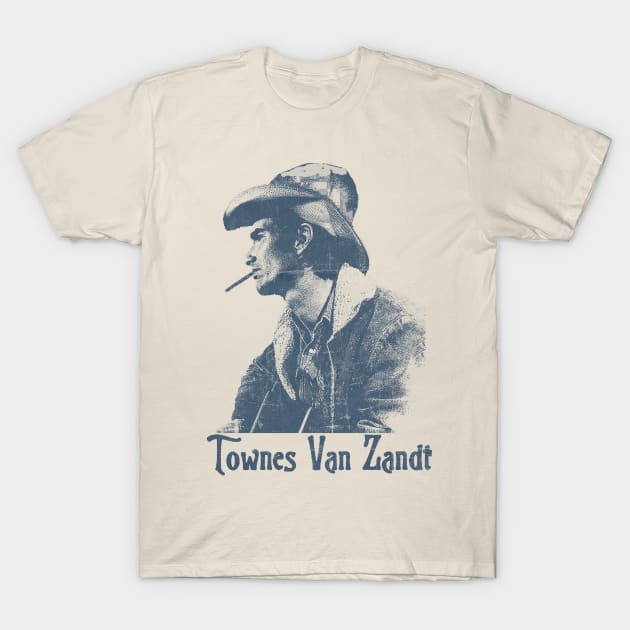 Townes Van Zandt T-Shirt by Campfire Classic